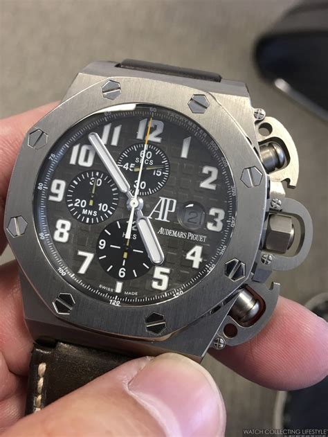 audemars piguet arnold schwarzenegger limited edition replica|Audemars Piguet Royal Oak Offshore 'End Of Days' Limited .